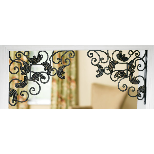Charlton Home® Decorative Metal Corner Brackets (Set of 2) Wayfair